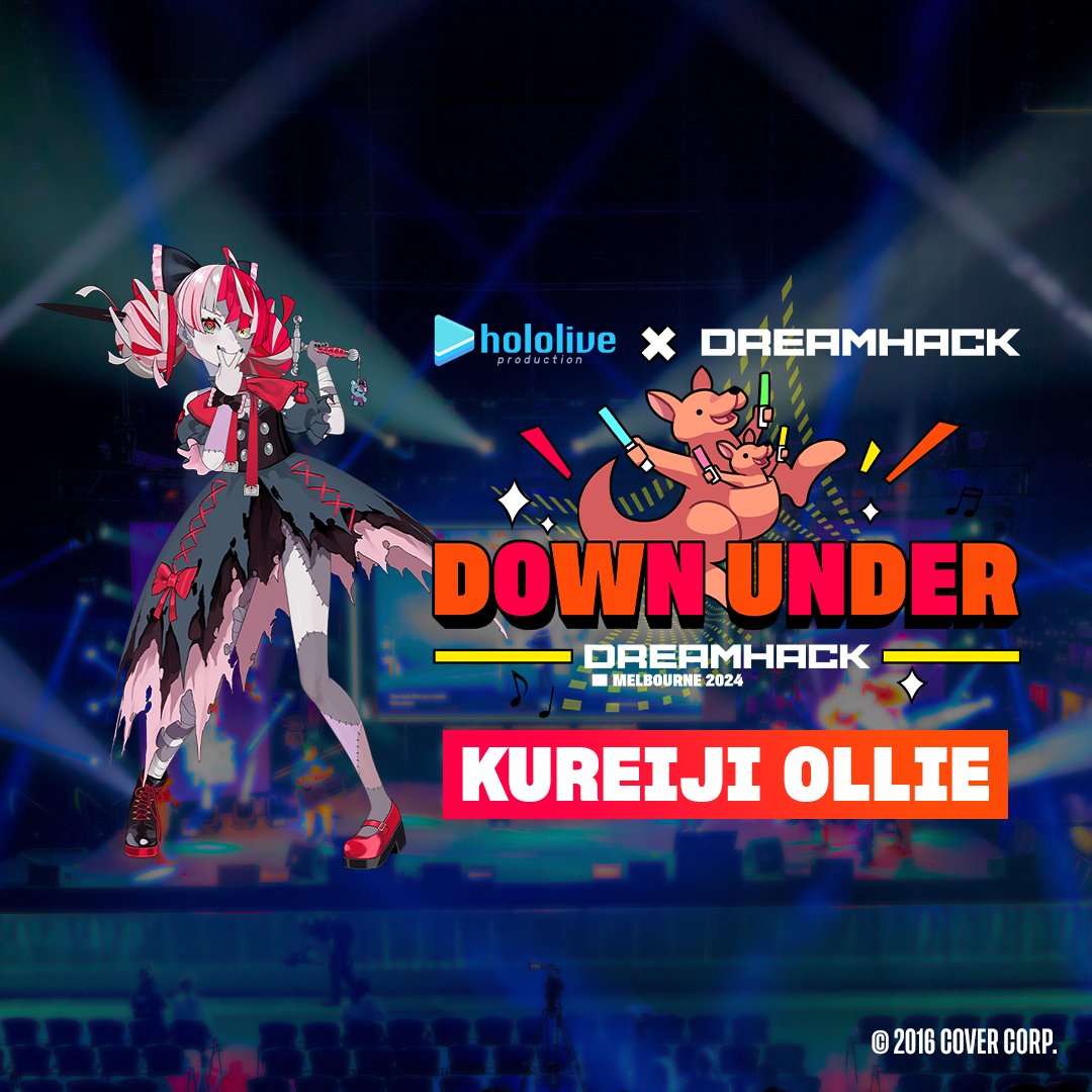 Ollie Performs at Hololive x Dreamhack Down Under!